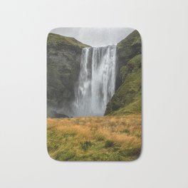 Seljalandsfoss - Iceland Bath Mat | Landscape, Water, Ringroad, Wander, Outdoors, Beauty, Kathyweaver, Waterfall, Nature, Travel 