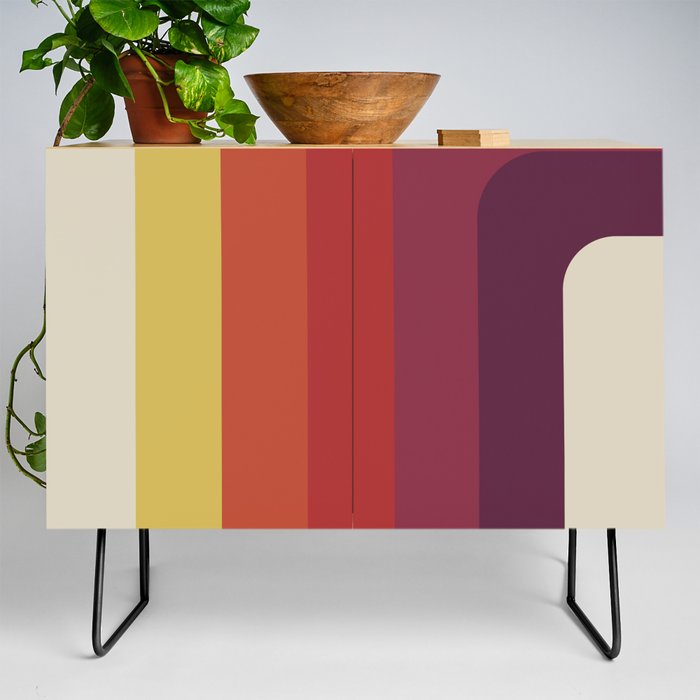 Vintage cassette palette Credenza