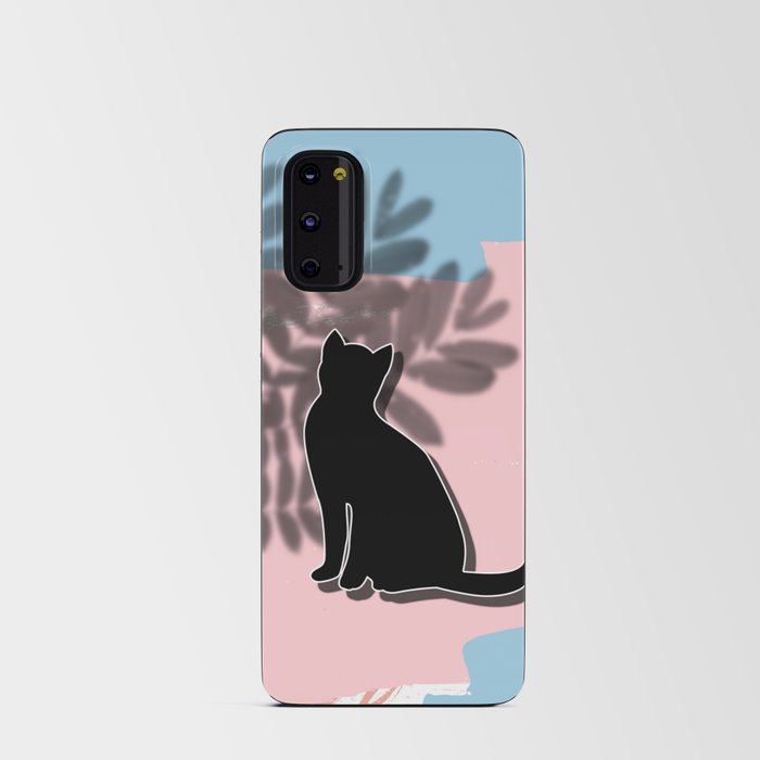 Folk Cat Illustration  Android Card Case