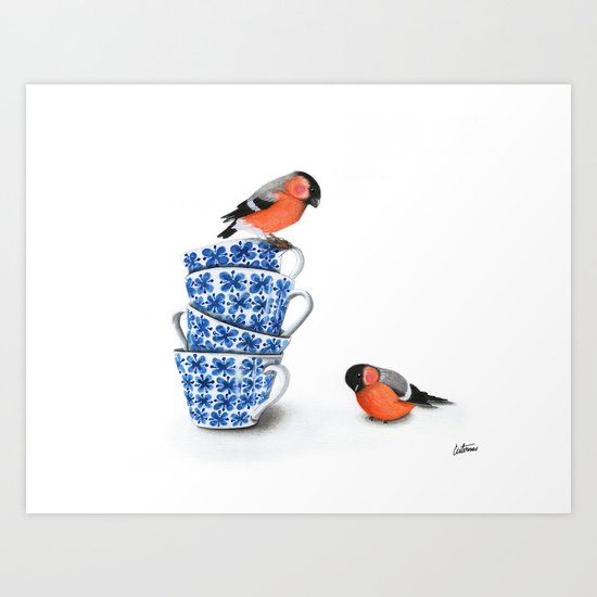 "Mon Amie" Art Print