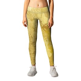 golden vintage Leggings | Timelss, Chic, Vintage, Acrylic, Ink, Beautiful, Gold, Pattern, Fauxgold, Modern 