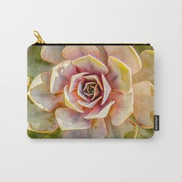 Hen and Chick Cactus Carry-All Pouch | Landscape, Photo, Digital, Nature 