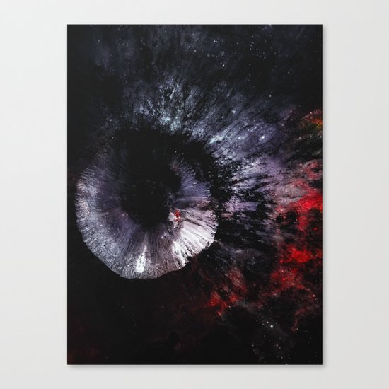 The Eye of the Moon Canvas Print