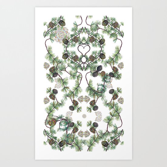 Let Love Grow Art Print