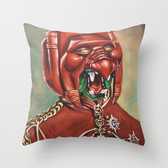 Prince Battle Cat Throw Pillow