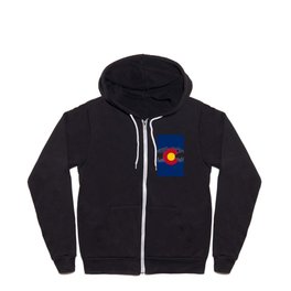 Colorado Flag Full Zip Hoodie