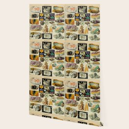 Encyclopedia Wallpaper For Any Decor Style Society6 It is sold in rolls and are put onto a wall using wallpaper paste. society6