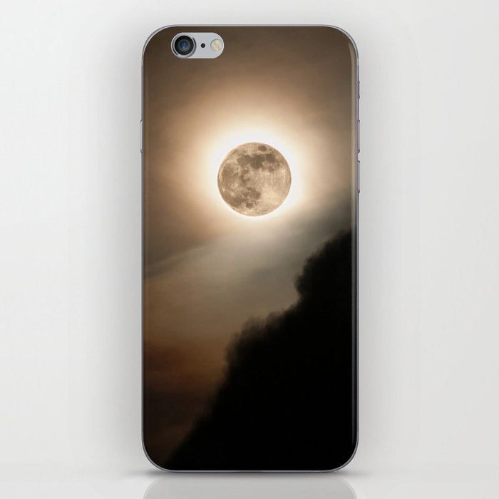 Full moon iPhone Skin