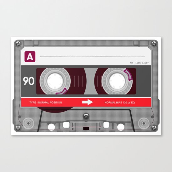 K7 cassette 6 bis Canvas Print