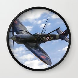 Flight of the Spitfire Wall Clock