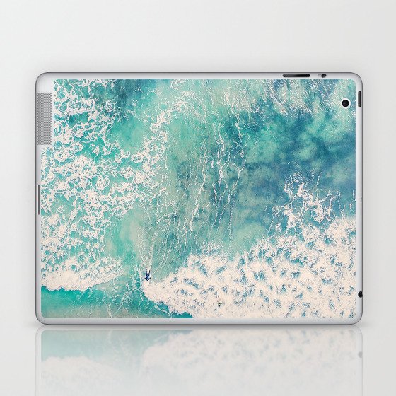 Aerial Ocean Laptop & iPad Skin