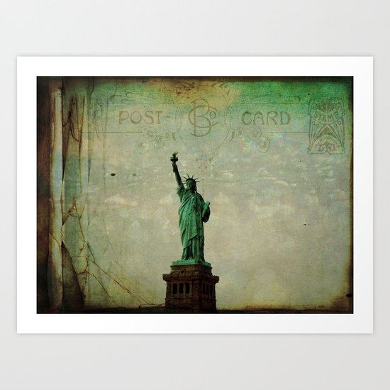 Thinking of you today NYC! Art Print