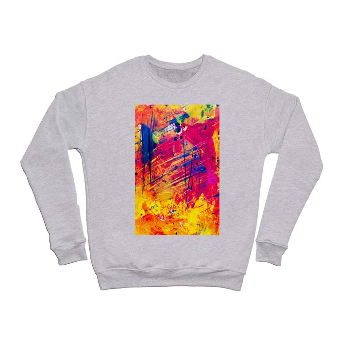 Colorful Abstract Art Crewneck Sweatshirt