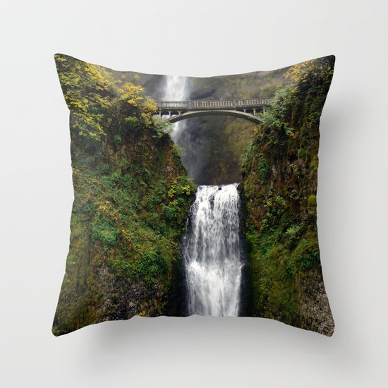 Multnomah Bridge Throw Pillow