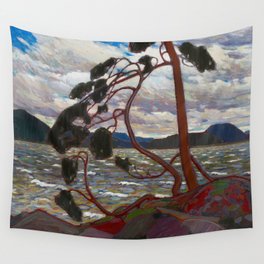 Tom Thomson - The West Wind - Canada, Canadian Oil Painting - Group of Seven Wall Tapestry