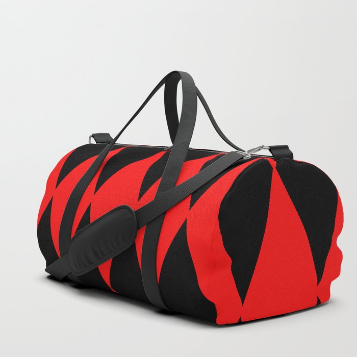 large red duffle bag