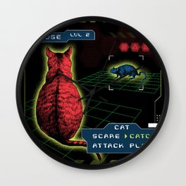 BLKLYT/09 - CAT & MOUSE Wall Clock