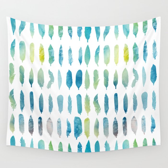 Light as Feathers Wall Tapestry