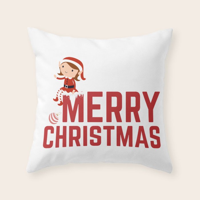 Elf throw pillows 2025