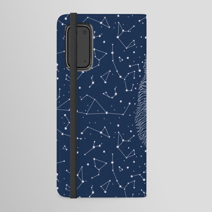 Leo Zodiac Sign Android Wallet Case