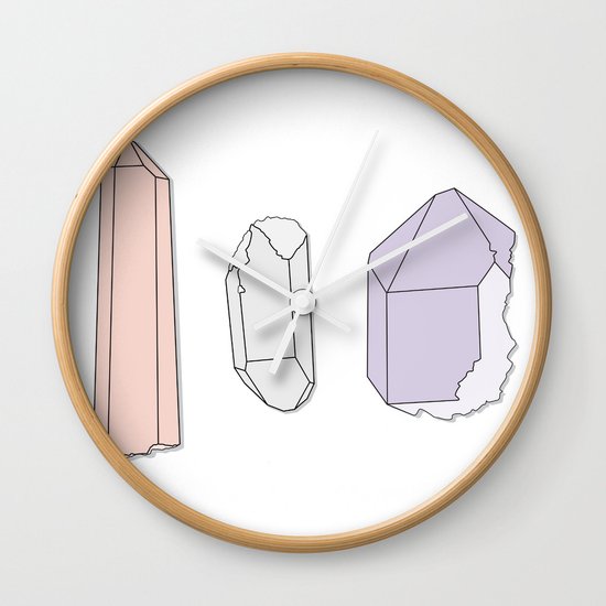 Crystals Trio Wall Clock