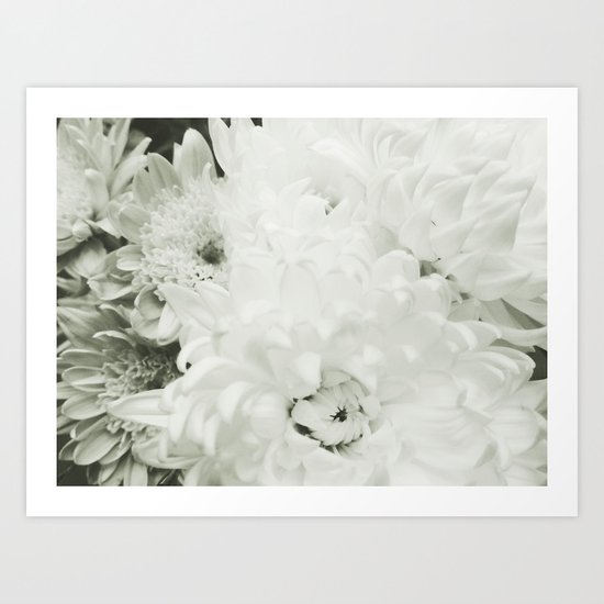 White Art Print