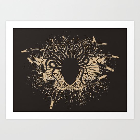 Medusound Art Print