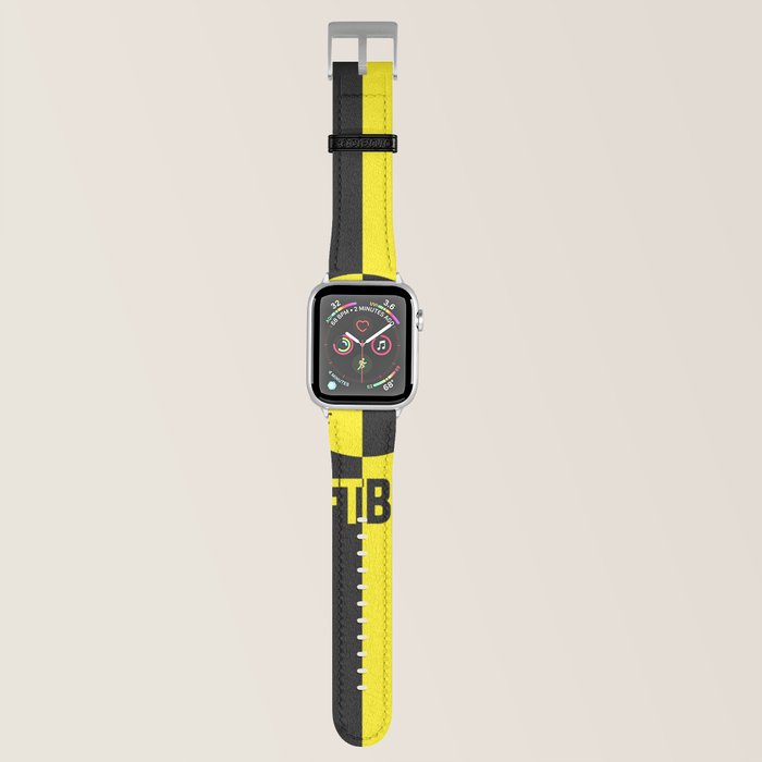 Softball Contrast Apple Watch Band by dreamcatcherfrommagicworld