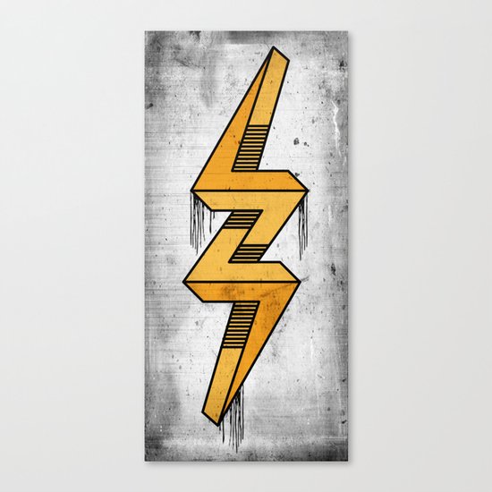 escher bolt Canvas Print