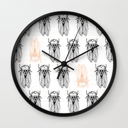 Cicada Army Rising Wall Clock