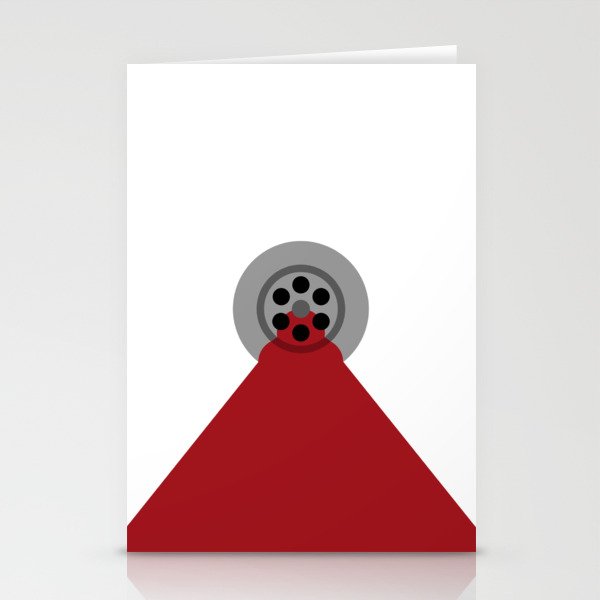 Shower Scene Minimalist Movie Poster Stationery Cards