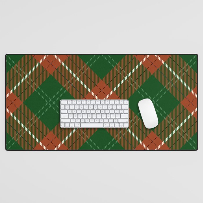  Christmas Tartan Plaid Desk Mat