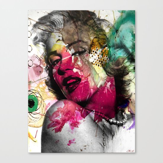 marilyn Canvas Print