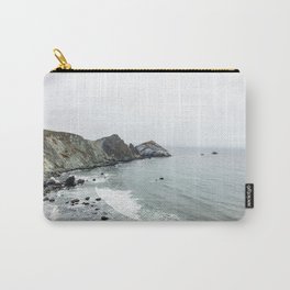 Beaches on the Pacific Coast Carry-All Pouch | Water, Coastal, Tide, Digital, Centralcoast, Pch, Waves, Bigsur, Ocean, Beach 