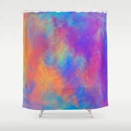 psychedelic Shower Curtain