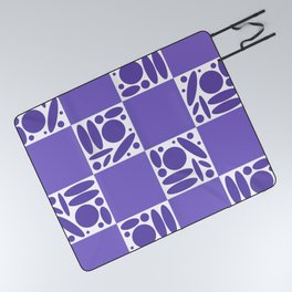 Geometric modern shapes 10 Picnic Blanket