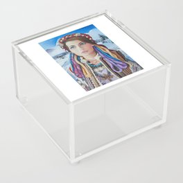 Lady Ukraine Acrylic Box