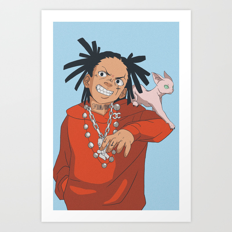 Trippie Redd Art Print By Cardonajean14 Society6