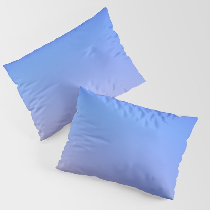 21  Blue Gradient Background 220715 Minimalist Art Valourine Digital Design Pillow Sham