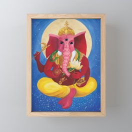 Ganesha Framed Mini Art Print