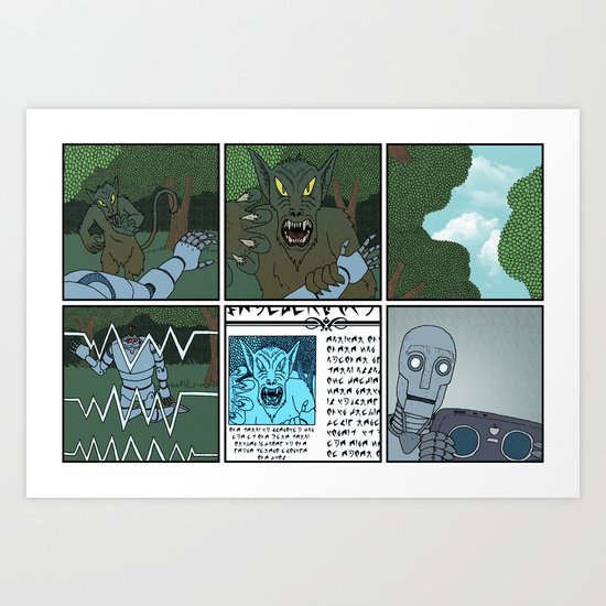 Xenopolis-4 Art Print