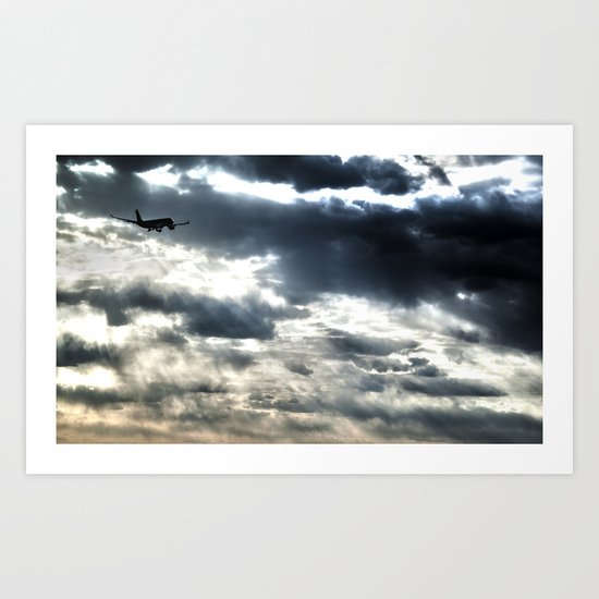 Fly away Art Print