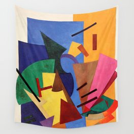 Olga Rozanova Flight of Airplane Wall Tapestry