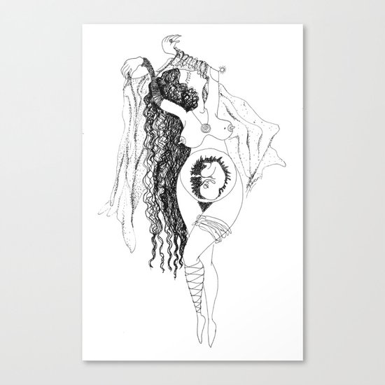 Everyday dance Canvas Print
