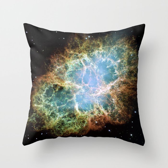 anatomy of an interstellar crab | space 015 Throw Pillow