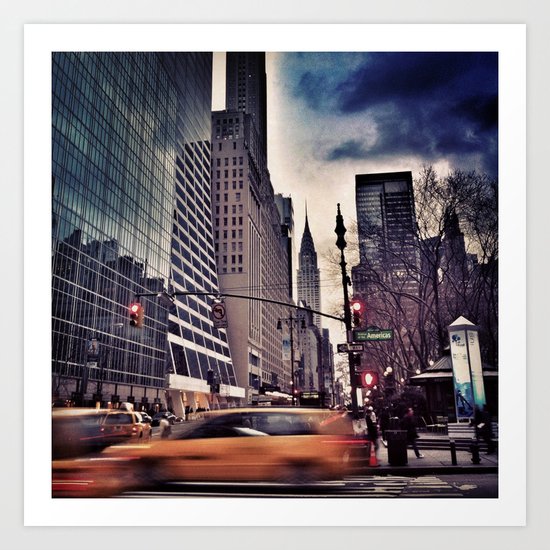 New York Streets 1 Art Print