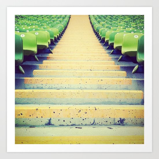 sea(ts) Art Print