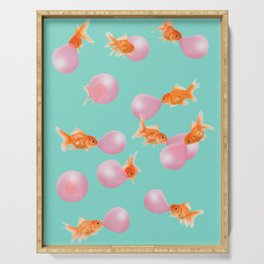 BUBBLEGUM GOLDFISH Serving Tray