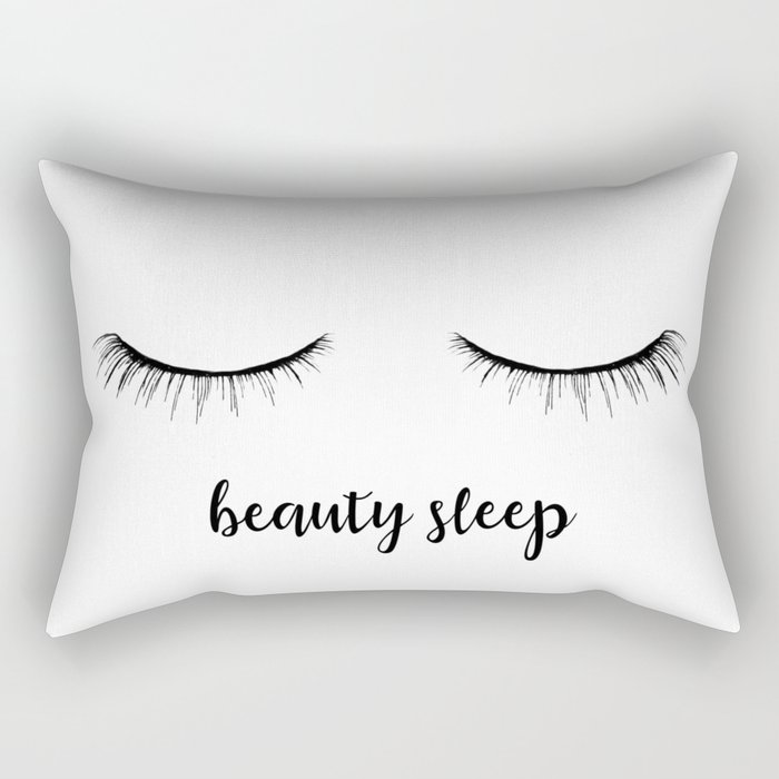 beauty sleep Rectangular Pillow