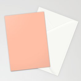 Orange Blush Stationery Card